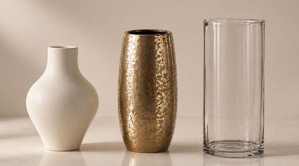 Moderne Vasen und stilvolle Dekoration – elegante Wohnaccessoires für ein schönes Zuhause