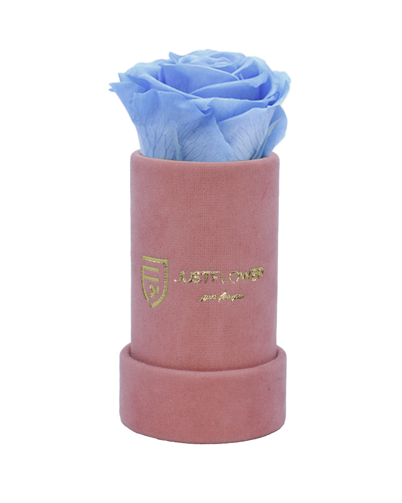Luxuriöse Rosenbox mit einer Infinity Rose. Bestellen Sie bei JustFlower.ch und genießen Sie zeitlose Schönheit und Eleganz.