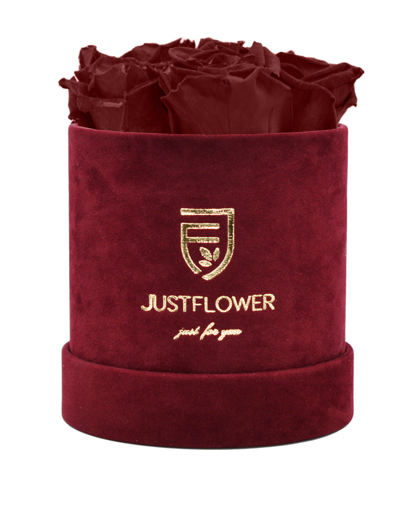 Infinity Rosen in einer exklusiven Rosenbox. Bestellen Sie Ihre ewige Rosenbox bei JustFlower.ch für ein luxuriöses Geschenk.