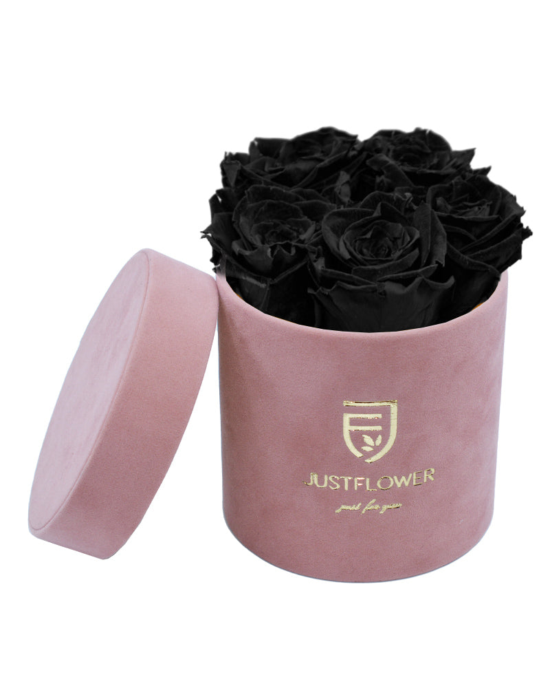 Infinity Rosen in einer exklusiven Rosenbox. Bestellen Sie Ihre konservierten Rosenbox bei JustFlower.ch und machen Sie Ihr Zuhause einzigartig.