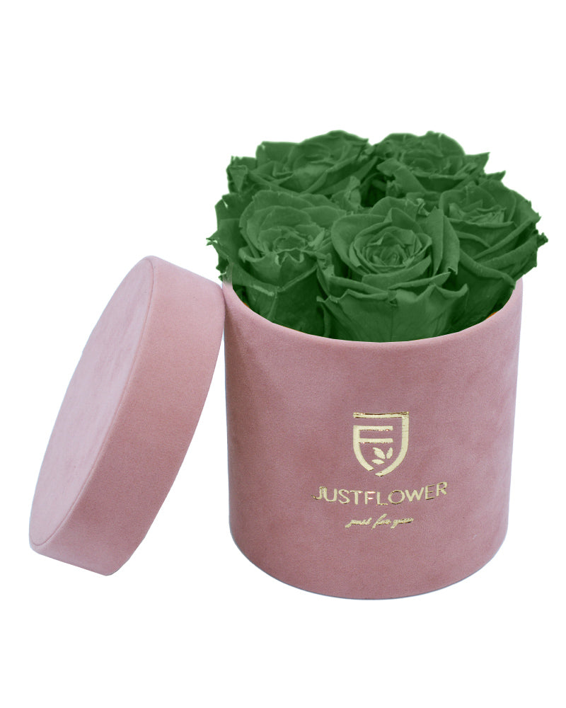 Rosenbox mit ewigen Infinity Rosen für einen besonderen Anlass. Bestellen Sie Ihre konservierten Rosen bei JustFlower.ch und genießen Sie ihre zeitlose Schönheit.